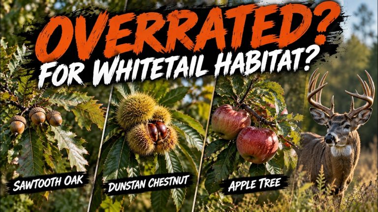 OVERRATED TREES for Whitetail habitat
